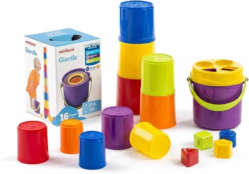 Miniland Educational - Giantte Conging Cups Game for Kids ، Trongort ، (97211) in Kuwait