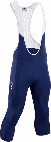 Przewalski Men's Cycling Bib Shorts,3/4 Bike Bib Pants 4D Padded,Cycling Bib Tights for Men in Kuwait