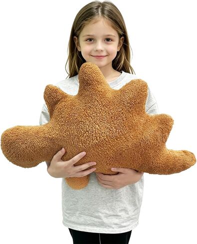 Dino Nugget Pillow, 24 inch Large Soft Dinosaur Nuggets Pillow for Birthday Gifts, Dinosaur Theme Party Decorations (Stegosaurus,Large) in Kuwait
