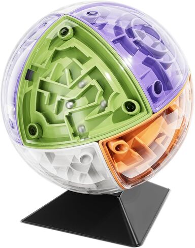 Rubik Race Game, 3D Puzzle Maze Games for Kids 8-12, Color-Match Puzzle Game, Education Sensory Toys Birthday Gift for Adults Kids 8 9+ Year Old Boy in Kuwait