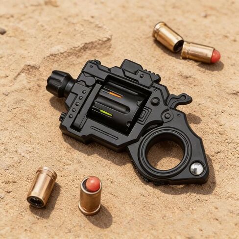 Toys Toys البالغين GUNNER GUN: Premium Metal Fidget Spinner للبالغين ، ومحسّن للتخفيف من الإجهاد الصامت والتركيز للمكتب والألعاب والسفر (الذهبي والمتوسط) in Saudi Arabia