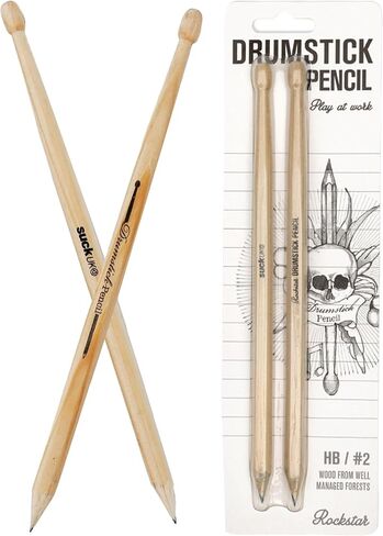 تمتص المملكة المتحدة | Drumsticks point pens | مجموعة من الأقلام السوداء | لوازم المكاتب الجديدة | قلم الكرة على شكل عصي طبل أحب | من مجموعة القرطاسية إلى طقم الطبل in Kuwait