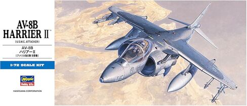 Hasegawa 1:72 Scale AV-8B Harrier 11 Model Kit in Kuwait