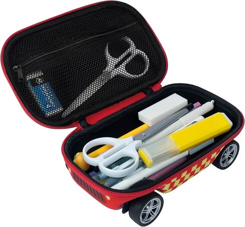 ZIPIT Police Car Pencil Case for Boys, Large Capacity Pencil Box for School in Kuwait