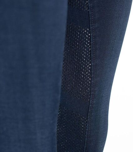 B Vertigo Elle Women's Denim Breeches Silicon Full Seat in Saudi Arabia