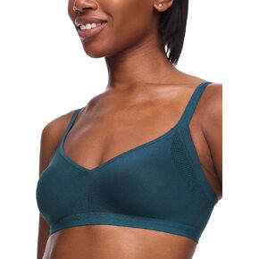 Warner's Women's Easy Does It Underarm Smoothing with Seamless Stretch Wireless Lightly Lined Comfort Bra RM3911A, Lilac in Kuwait
