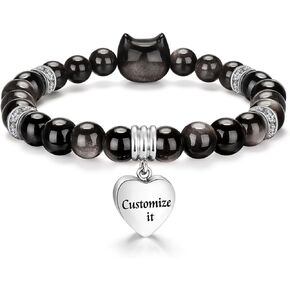 XIUDA Heart Cremation Memorial Urn Bracelet 316L Stainless Steel Keepsake Jewelry Urn Bracelet for Ashes for Women-With Me Always in Kuwait