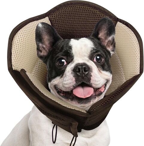 AOFITEE Large Dog Cone Adjustable Dog Cone to Stop Licking, Blue XL in Saudi Arabia