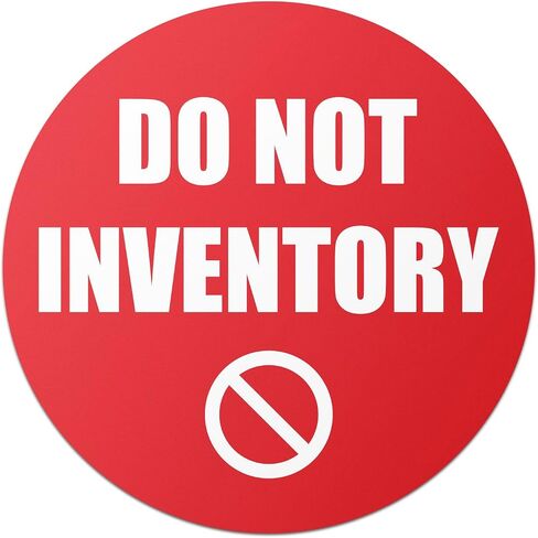 Quality Hold Stickers - Bright Red Labels for Quality Control, Inspection, and Warehouse Management - 300 Count Roll, 2 Inch Circle Dot Stickers in Kuwait