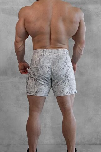 Jed North Men's 5" Inseam Bodybuilding Powerlifting Athletic Workout Shorts in Kuwait