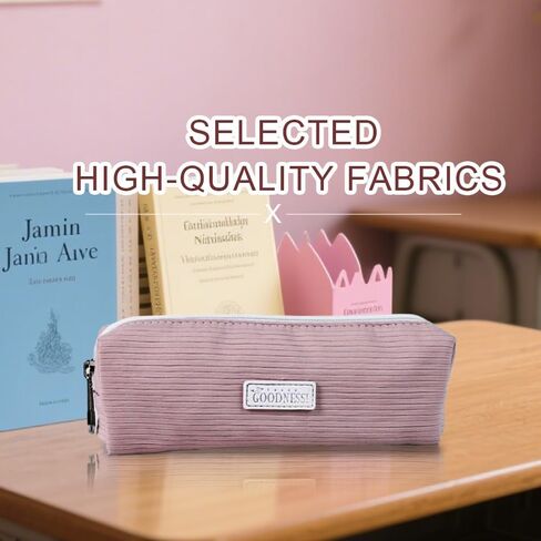 Small Pencil Case – Zipper Pen Pouch for Students, Cute Pencil Bag Back To School Supplies in Saudi Arabia