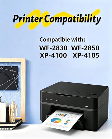 212 خراطيش حبر XL تم إعادة تصنيعها لـ WF-2850 WF-2830 XP-4100 XP-4105 خراطيش حبر لـ 212XL 212 T212 T212XL حبر خراطيش عالية العائد (2 Cyan 2 Magenta 2 أصفر ، 6 حزمة) in Kuwait