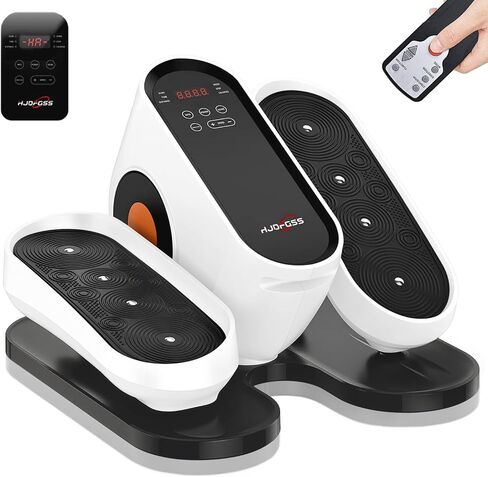 Under Desk Elliptical Machine, Ellipse Leg Exerciser as Seen on Tv for Seniors Adults with 10 Adjustable Speed, Quiet & Portable Mini Seated Pedal Exerciser in Kuwait