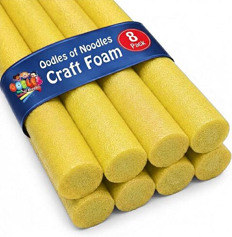 Oodles of Noodles 2 inch x 35 Inch Craft Foam- 8 Pack Green in Kuwait