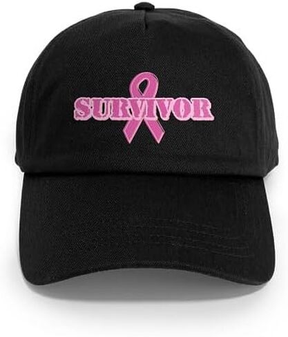 CafePress Survivor Pink Ribbon Cap Adjustable Baseball Cap in Saudi Arabia