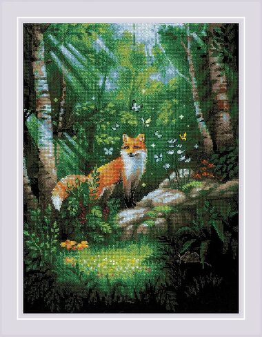RIOLIS - Mysterious Universe 2240, Cross Stitch Kits 11¾" x 15¾", Cross Stitch Kits for Beginners & Advanced, Crossstitching Kits Adult, Counted Stitching Kits, Embroidery Kit in Kuwait