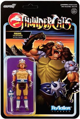 Super7 Thundercats Vintage Vintage Agaure Wave 01 - Lion -O Figure in Kuwait