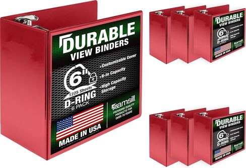سامسيل متين باندر 0.5 بوصة ، مصنوع في الولايات المتحدة الأمريكية ، D Ring Binder ، غطاء عرض واضح للتخصيص ، الفحم الأسود ، يحمل 125 صفحة in Kuwait