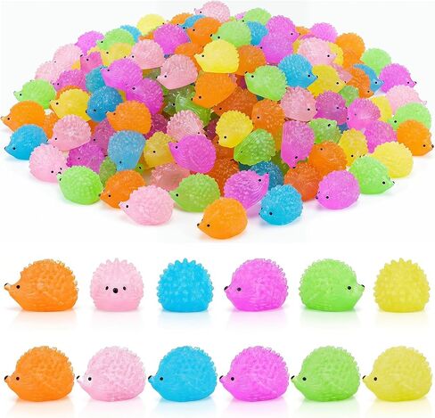36Pcs Glow in The Dark Mini Resin Squirrel Figurines, Luminous Tiny Miniature Resin Squirrels Figures, Fairy Garden Animals Figurines for Fairy Garden Accessories Micro Landscape Dollhouse Decor in Kuwait