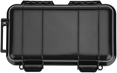 Outdoor Storage Box, Deck Boxes Outdoor Waterproof, Outdoor Shockproof Pressureproof Waterproof Sealed Box Survival Storage Case for Outdoor Activities (Type C: 200 * 98 * 82mm) in Kuwait