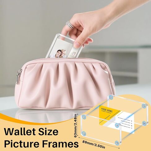 2x3 إطار الصورة ، 3 حزم إطارات صغيرة من الأكريليك 2.5x3.5 بوصات إطارات محفظة مغناطي in Kuwait