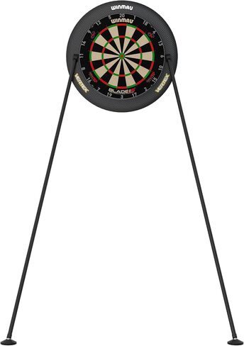 WINMAU Vertex Dartboard Stand - Portable Dart Board Mount - Includes Wall Protection from Darts and Carry Bag in Kuwait