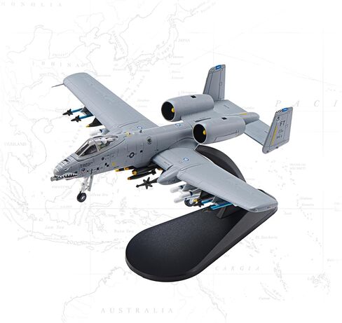 1/100 A-10 Thunderbolt II Warthog Attack Plane Plane Plane Model in Kuwait