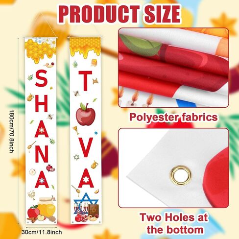 2 Pcs AAPI Door Banner Porch Sign Decorations Asian American and Pacific Islander Heritage Month Flag Banners for Wall Garden Yard Celebration Festival Party Supplies in Kuwait