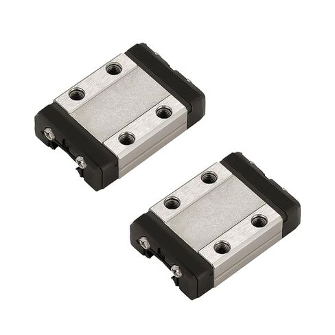 MGN15 H Carriage Block Bearing Ball Slider Block Long Style Black 2Pcs for 15mm MGN15 Miniature Linear Motion Sliding Guide Rail MR15 for CNC and 3D Printer in Kuwait
