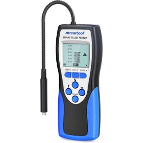 Brake Fluid Tester with Sensitive Probe, Digital Brake Fluid Detector Moisture Detecter for DOT3 DOT4 DOT5.1, High Precision Brake Fluid Liquid Tester with 2.8" LCD Display & 9.8in Hose in Kuwait