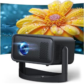 جهاز عرض مع WiFi و Bluetooth ، دعم 1080p Projector 4K مع جهاز عرض أفلام محمولة من Keystone الرأسية التلقائي ، متوافق مع الهاتف/الكمبيوتر المحمول/عصا التلفزيون in Kuwait