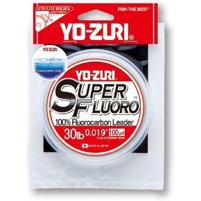 Yo-Zuri YZ-SF-30LB-NCL-100YD: Superfluoro 100Yd 30Lb, Natural Clear in Kuwait