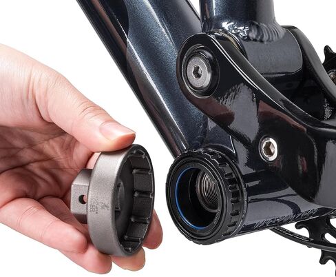أدوات قوس الدراجات السفلية 16 × 41 مم - أداة إزالة القوس السفلي متوافق مع Shimano BBR60 ، MT800 in Kuwait