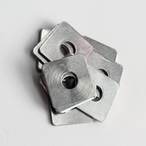 غسالة NACX Square M3 × 10 مم × 10 مم × 1 مم مربعة ، 304 من الفولاذ المقاوم للصدأ ، 120 ٪ in Kuwait