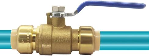 1/2 Inch Push-Fit Ball Valve Full Port (Pack of 2) in Kuwait