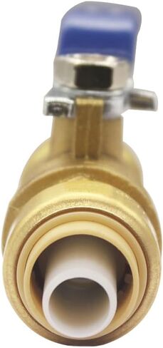 1/2 Inch Push-Fit Ball Valve Full Port (Pack of 2) in Kuwait
