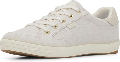Keds women's Center Leather Sneaker, White, 5.5 US in Kuwait