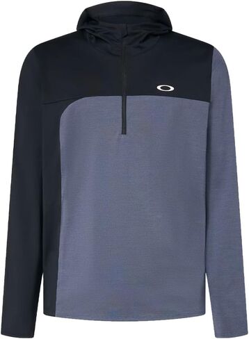Oakley Men's Gravity Range Hoodie, Navy Blue Heather in Kuwait