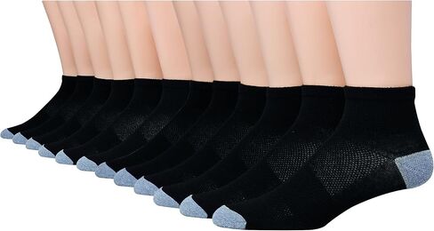 Hanes Men's, X-Temp Lightweight Socks, Crew and Ankle, 12-Pack in Saudi Arabia