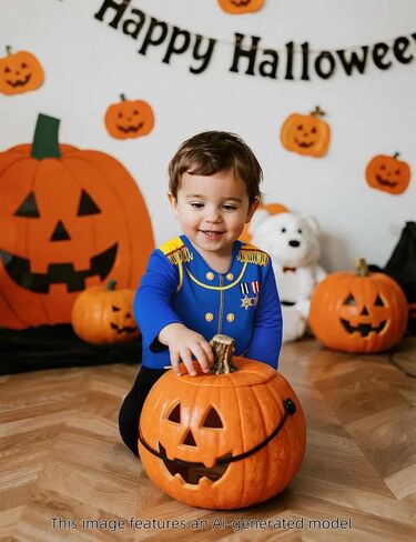 COSLAND Baby Boys and Toddlers' 3Pcs Badge Prince Halloween Costume, Cotton, 12 Months-3T in Kuwait