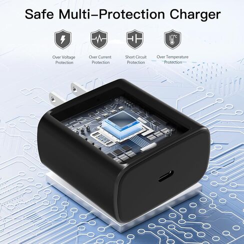 20W USB C شاحن سريع 10 قدم متوافق مع iPhone 14 13 12 11 XS XR X 8 iPad ، 2 حزمة PD COLLCTER مع كابل CLAGHTNING من النوع C (أبيض) بطول 10 أقدام (أبيض) in Kuwait