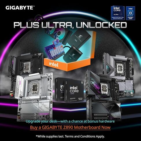Gigabyte Z890 Aorus Xtreme AI Top Intel Core Ultra (Series 2) LGA 1851 Motherboard ، E-ATX ، DDR5 ، 4X M.2 ، PCIe 5.0 ، Thunderbolt 5 ، WiFi7 ، 10GBE LAN ، EZ-LATCH in Kuwait