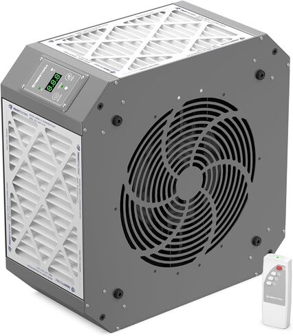 ABESTORM 360 درجة نظام ترشيح الهواء النجارة الخشبية ، 1350CFM مرشح هواء معلق ، تجميع الغبار المتجر من أجل الأعمال الخشبية ، ورشة المرآب ، مؤين المدمج ، مرشح MERV-11 ، DEFUST 1350G in Kuwait