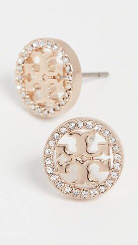 Tory Burch Women's Miller Pave Stud Earrings in Kuwait