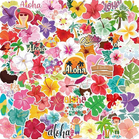 Xzentira ، 150pcs ملصقات الزهور حزمة زجاجة ماء ، ملصقات مقاومة للماء فينيل لطيف للوحات التزلج الهاتفية على الكمبيوتر المحمول ، الربيع ، الصيف ، الطبيعة ، الأزهار ، ملصقات نباتية للبالغين الفتيات والأطفال in Kuwait
