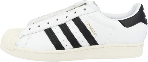 حذاء رياضي رجالي من adidas Originals Superstar، أسود/أبيض سحابي/أبيض كريمي، 7 in Kuwait