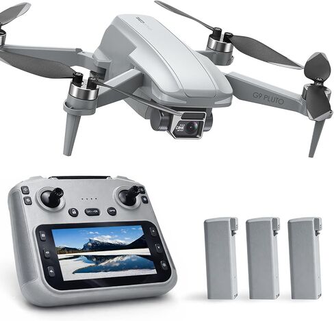بدون طيار محرك بدون فرش مع الكاميرا للمبتدئين ، chubory a68 wifi fpv quadcopter مع كاميرا عالية الدقة 2k ، تحوم تلقائية ، قلب ثلاثي الأبعاد ، وضع مقطوع الرأس ، رحلة مسار ، بطاريتين ، حافظة. in Kuwait