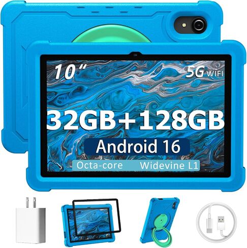 Android 15 Tablet ، جهاز لوحي 12 بوصة مع توسيع ذاكرة الوصول العشوائي بحجم 128 جيجا بايت ذاكرة الوصول العشوائي بدقة 128 جيجا بايت ، معالج T615 Octa-Core ، 8000 مللي أمبير في الساعة ، 2000x1200 2K ، كاميرا مزدوجة 5 ميجابكسل + 13 ميجابكسل ، Widevine L1 ، BT5 in Kuwait