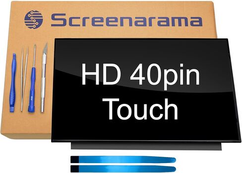 SCREENARAMA New Screen Replacement for B156XTK02.0 H/W:0A, HD 1366x768, OnCell Touch, LCD LED Display with Tools in Kuwait