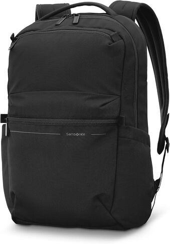 Samsonite أفضل من حقيبة الظهر الأساسية - منظمة بدون جهد مع مقصورة كمبيوتر محمول مخصصة ، وجيوب أمامية سريعة مخبأ ، وحزام Stackit ™ ، و Airmesh خفيفة الوزن - Black in Kuwait